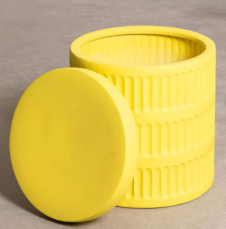 Round Ceramic Side Table Blaci added by Rosalind Ingram