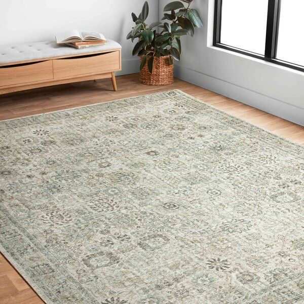 Dallyn Performance Sage;Green Rug added by Marisa Maratea