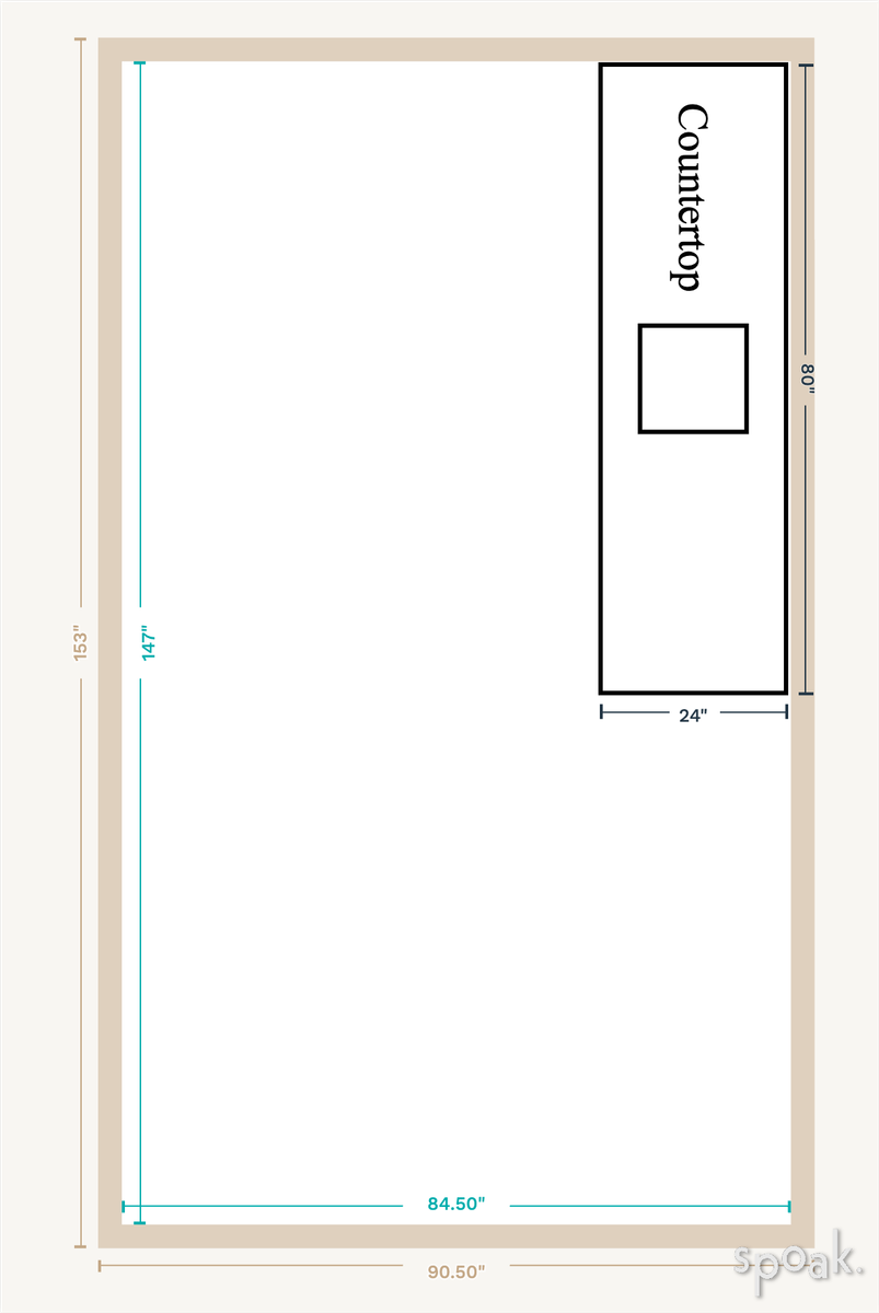 Mudroom Floor Plan designed by Eileen Preston