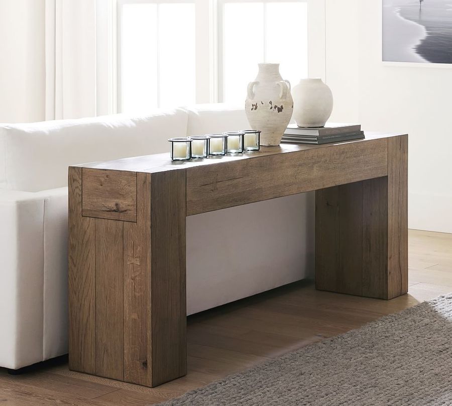 Raymond Reclaimed Wood Console Table added by Hethre Strickland