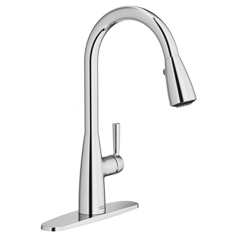 American Standard Fairbury 2S Single-Handle Pull-Down Sprayer Kitchen Faucet in Polished Chrome 7418300.002 - The Home Depot added by Erika Fadden