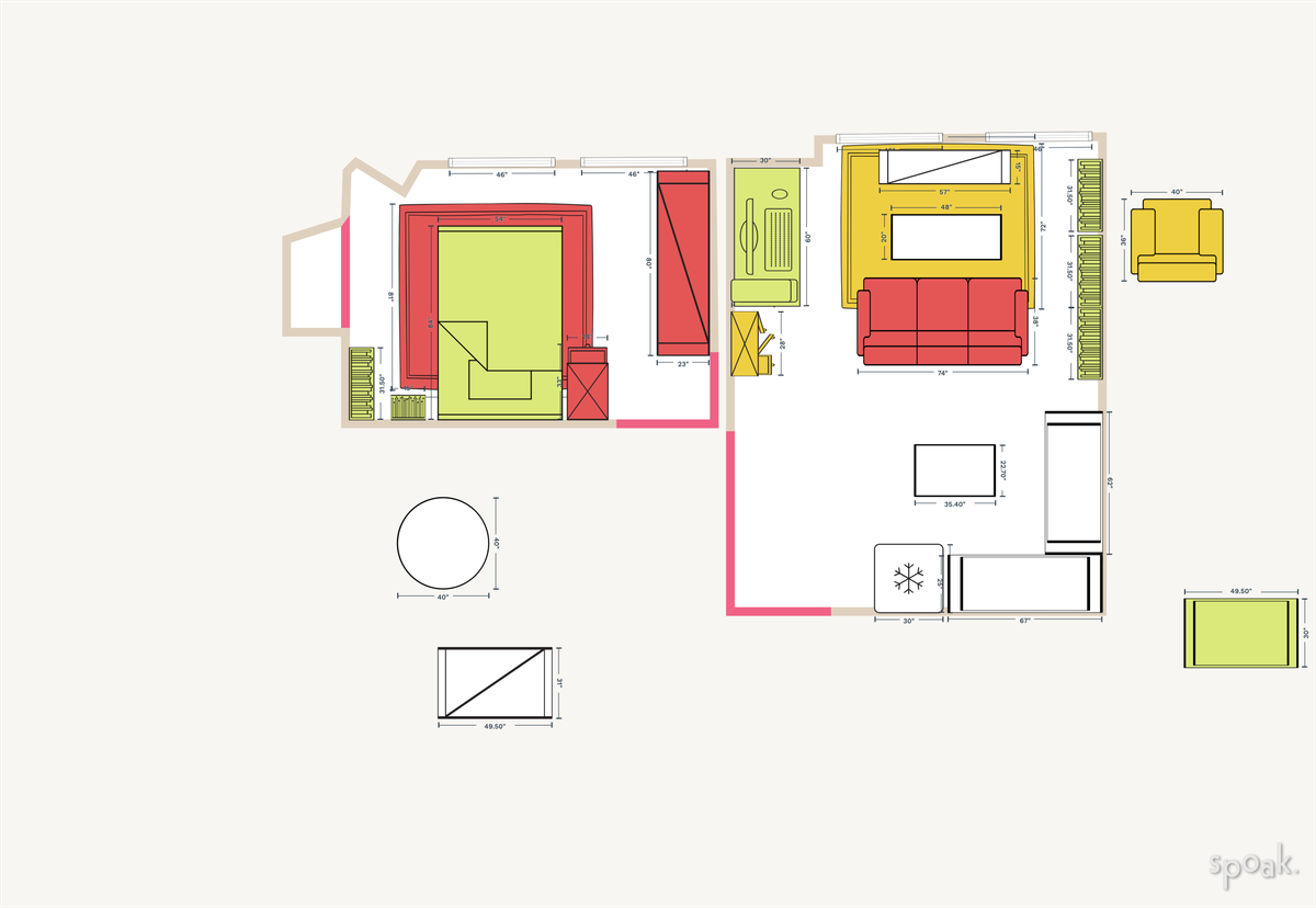 Nursery Floor Plan designed by Danny Diaz