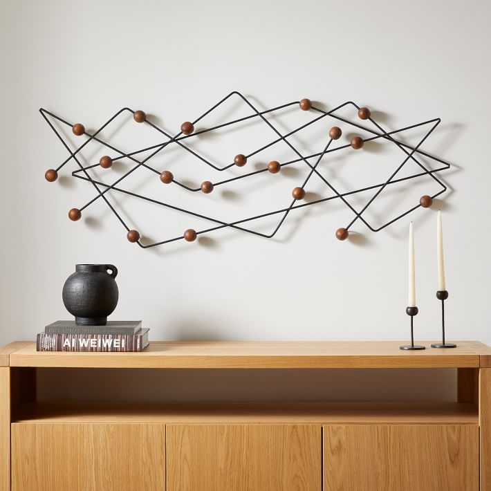 Abstract Iron & Wood Dimensional Wall Art by Diego Olivero added by Cassandra Grenz