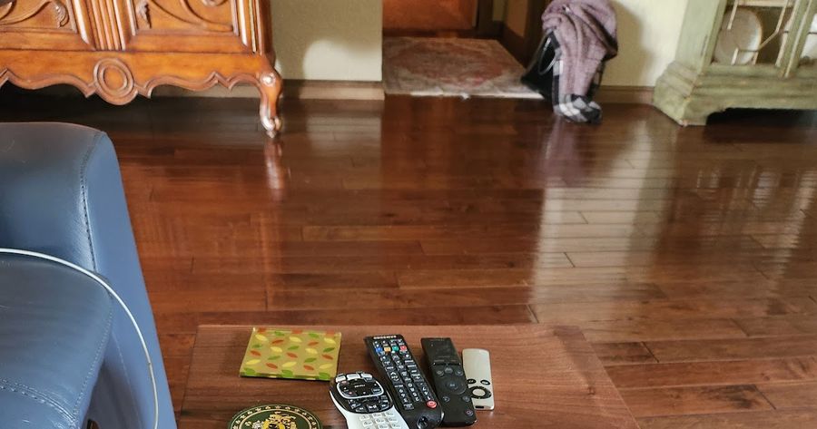wooden side table added by Ashlee Olsem
