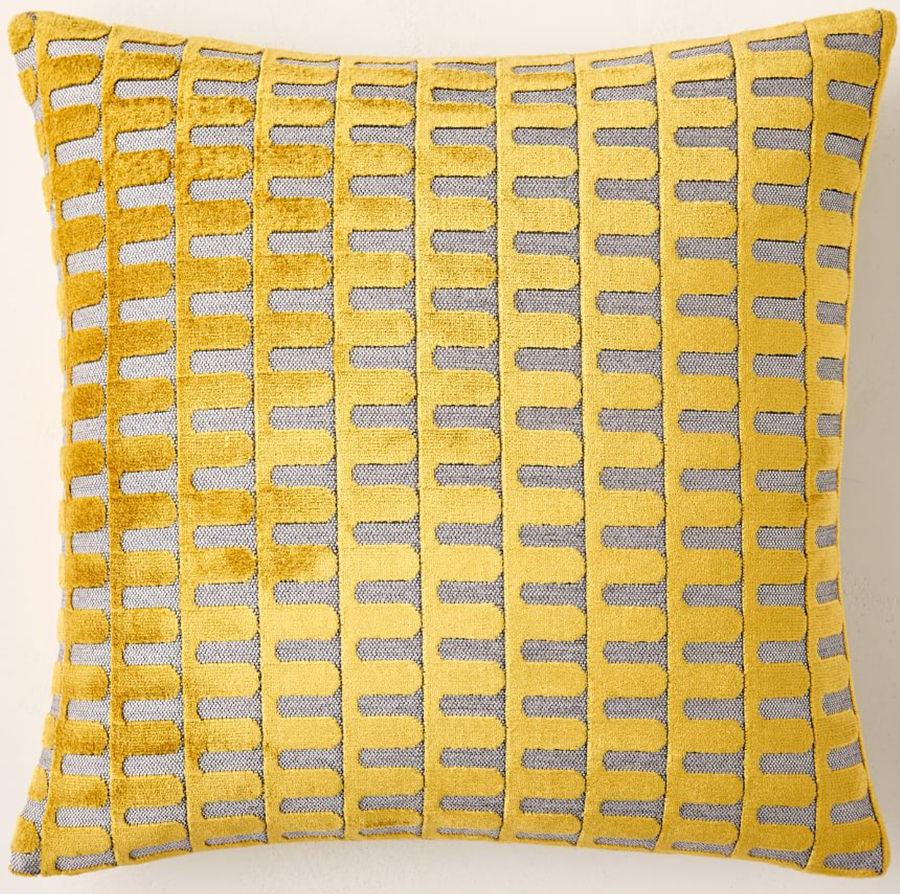 Cut Velvet Archways Pillow Covers - 20"x20" added by MK Alderman