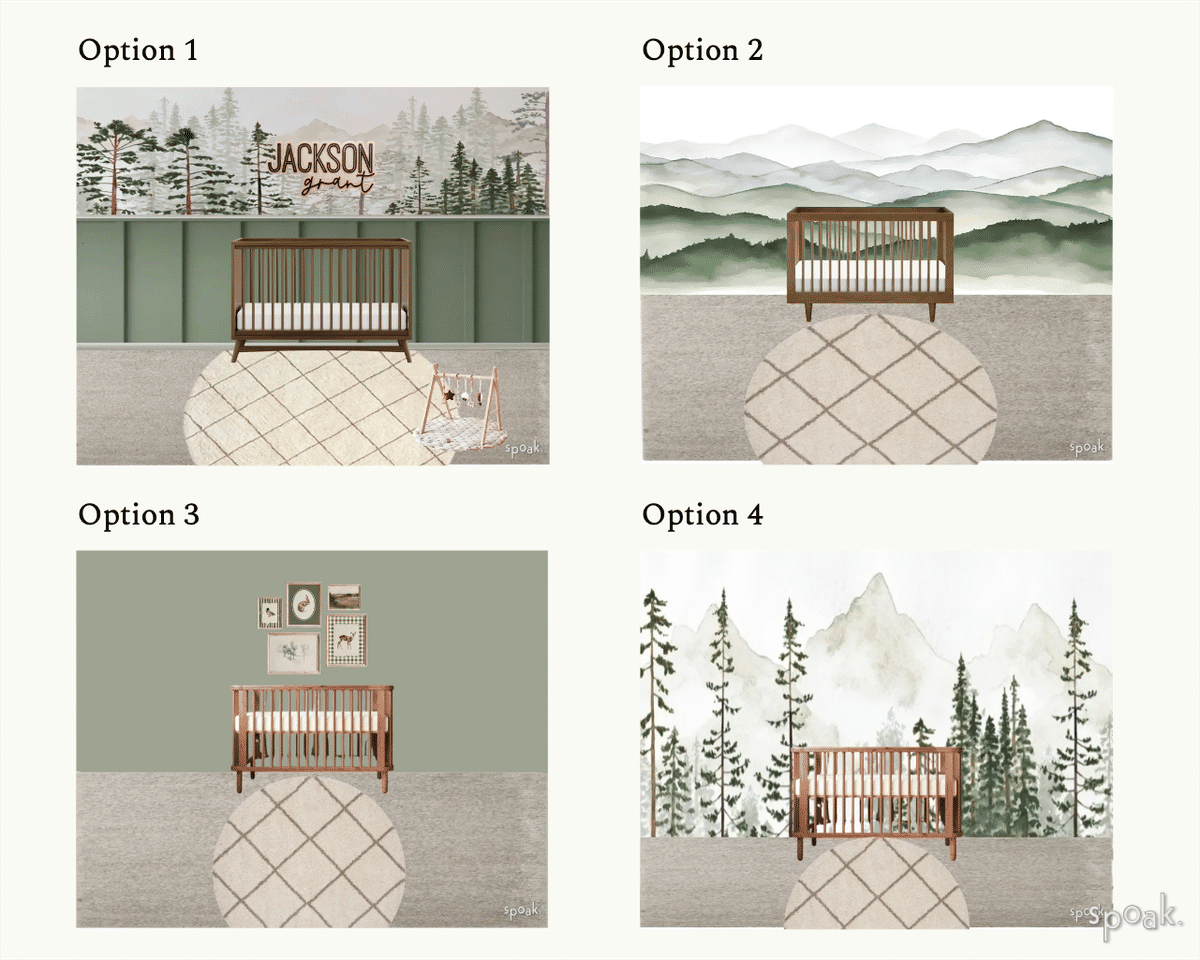 Nursery Inspiration designed by Madeline Abernathy