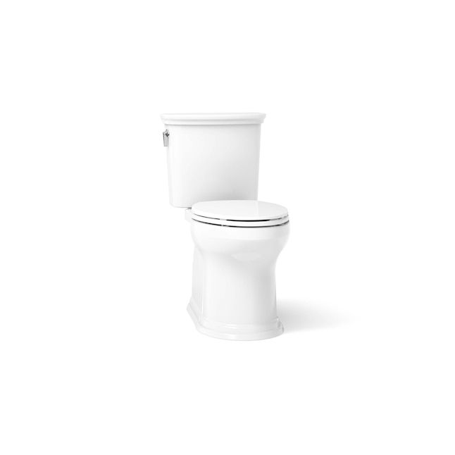  KOHLER Battan The Complete Solution White Elongated Chair height Soft Close 2-piece Toilet 12-in Rough-In WaterSense 1.28 GPF added by Danielle Lambert