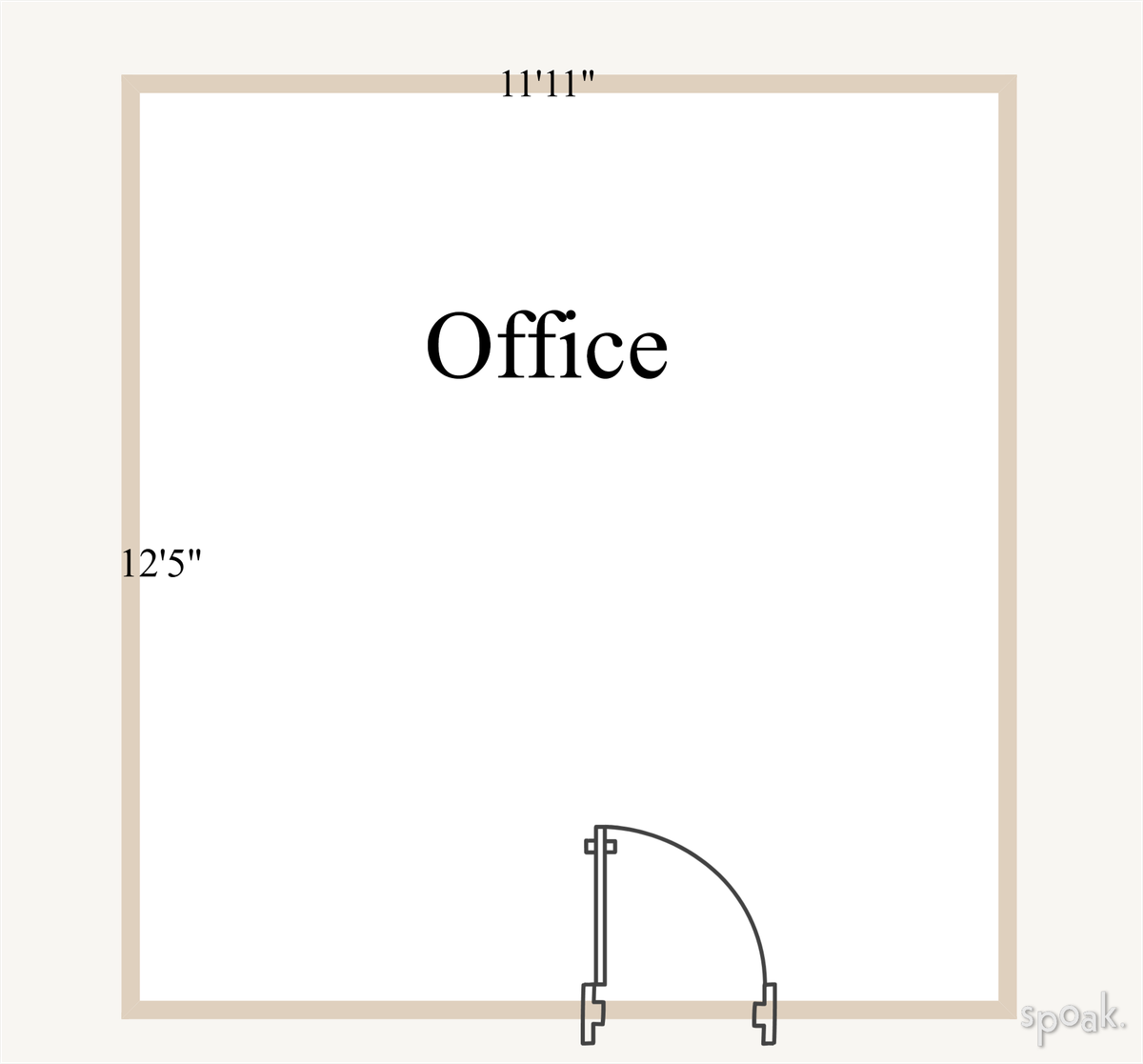 Office Floor Plan designed by The Graymill