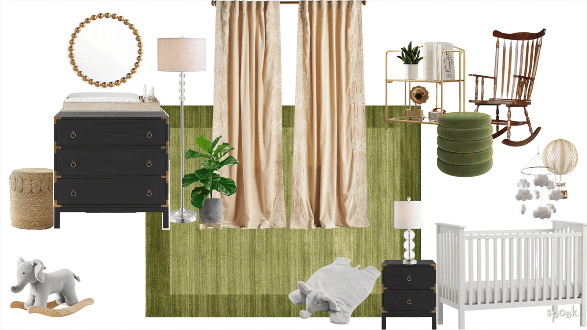 Nursery Inspiration designed by Kathryne Gettas