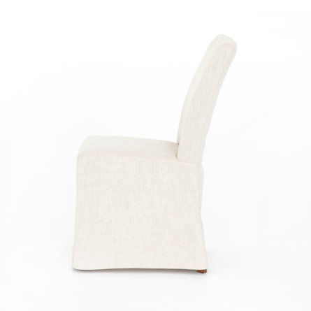 Rennie Upholstered Parsons Chair in Savile Flax | Joss & Main added by Kaci Chesser McCombs