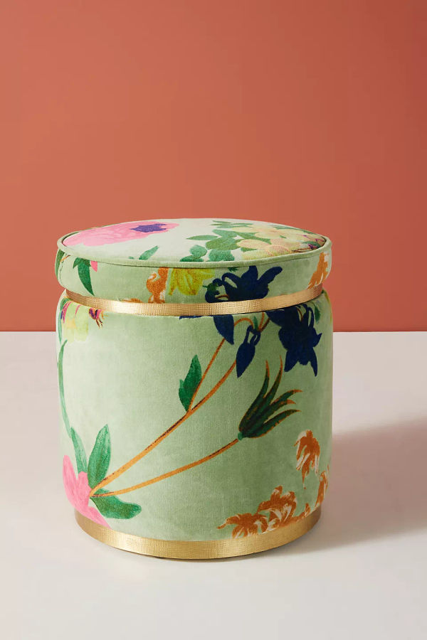 Velvet Floret Stool added by Michelle Wilson