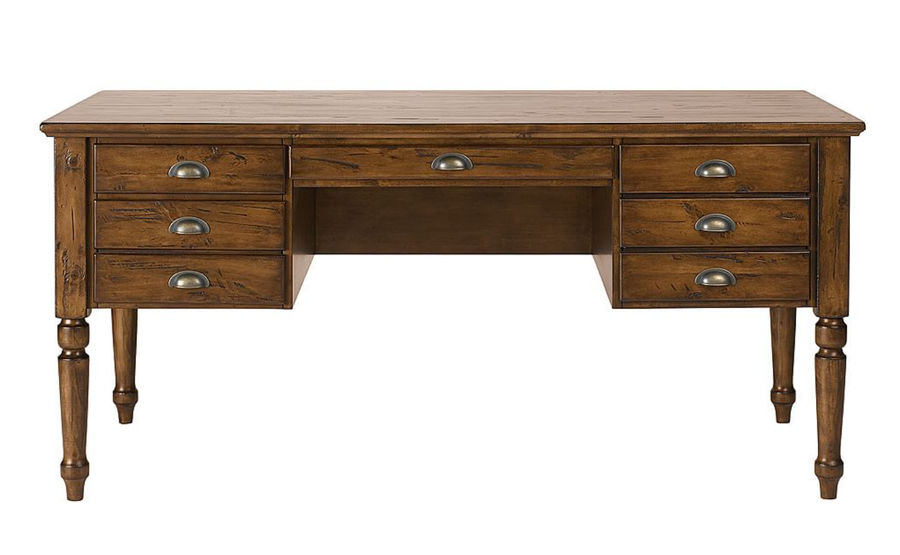 Printer's Keyhole Executive Desk added by Madison Newman