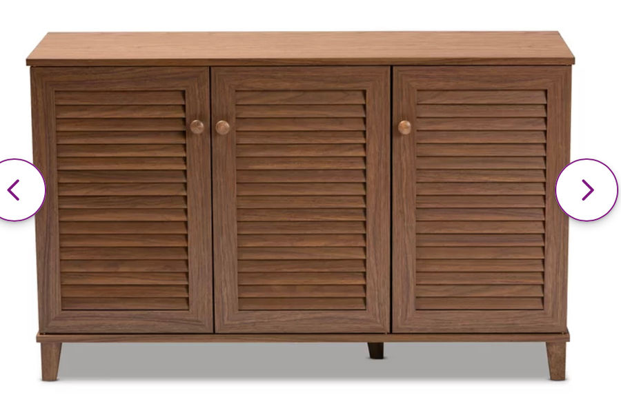 Modern and Contemporary 16 Pair Shoe Storage Cabinet added by Julie Russell