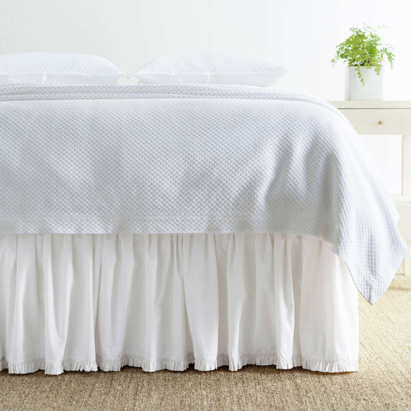 Classic Ruffle White Bed Skirt added by Karina Bumatay