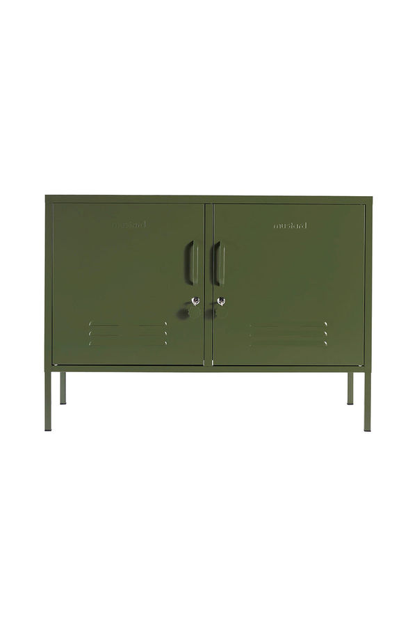 The Lowdown in Olive • Locker TV Unit • Olive Green Locker TV Unit added by Elisabeth Martin