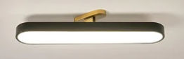 Orren Ellis Modern Dimmable Ceiling Light, Acrylic Linear Led Ceiling Lamp With Remote, Adjustable Semi Flush Mount Wraparound Light Fixture For Kitchen Dining Living Room (flat & Sloped Ceiling,24w) | Wayfair added by Spoak Member