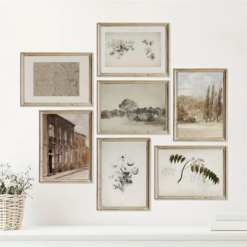 Neutral Vintage French Farmhouse Gallery Wall Print Poster - Temu added by KATHERINE ECK