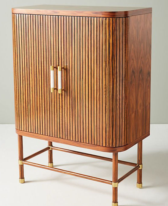 Deluxe Tamboured Bar Cabinet added by Nichole Hill