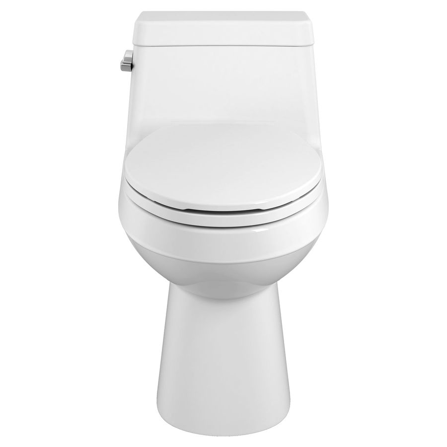 American Standard Mainstream White Elongated Chair height Soft Close 1-piece Toilet 12-in Rough-In WaterSense 1.28 GPF | 753AA101.020 added by Heather Samartino