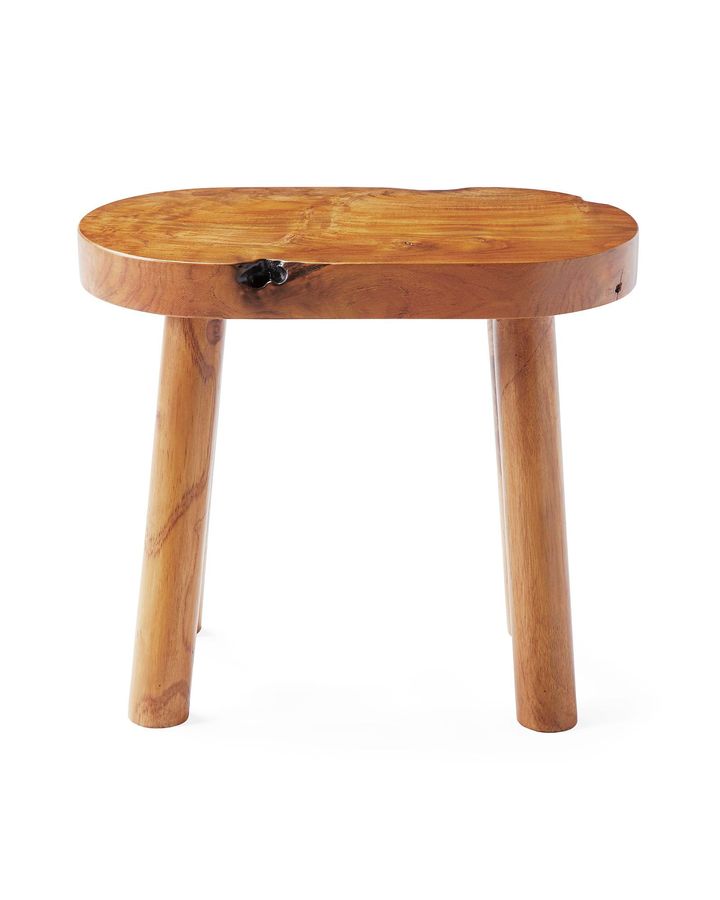 Teak Oval Stool added by Mackenzie Schieck