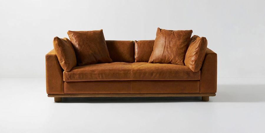 Relaxed Saguaro Leather Sofa added by Ariel Steinberg