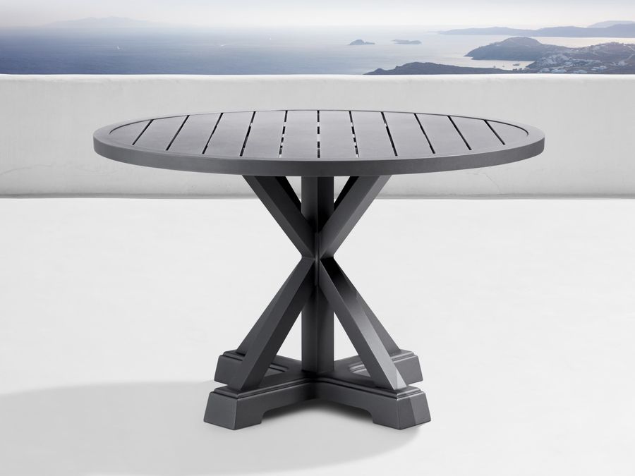 Montego Outdoor Round Dining Table added by Meagan Kearney