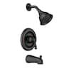 MOEN Banbury 1-Handle 1-Spray Trim Kit Tub and Shower Faucet 1.75 GPM in Matte Black (Valve and Handles Included) 82910BL added by Summer Sackett