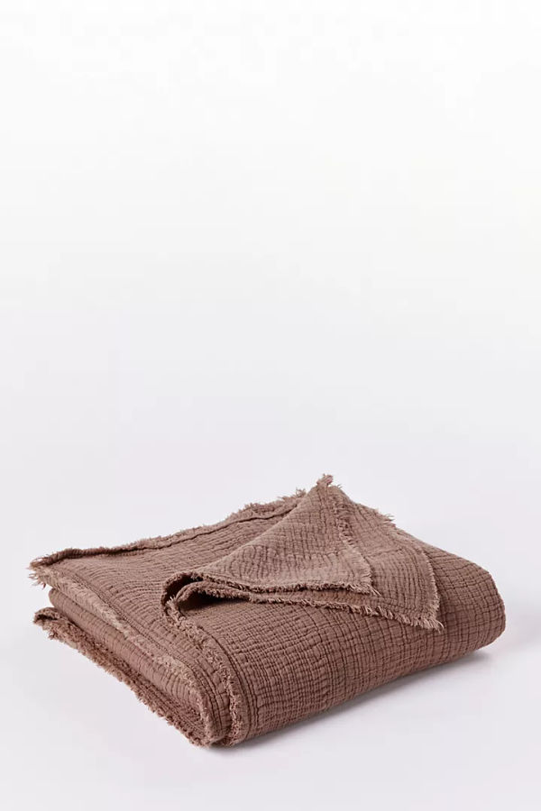 Coyuchi Topanga Organic Matelasse Throw added by Bethesda Home Stylist