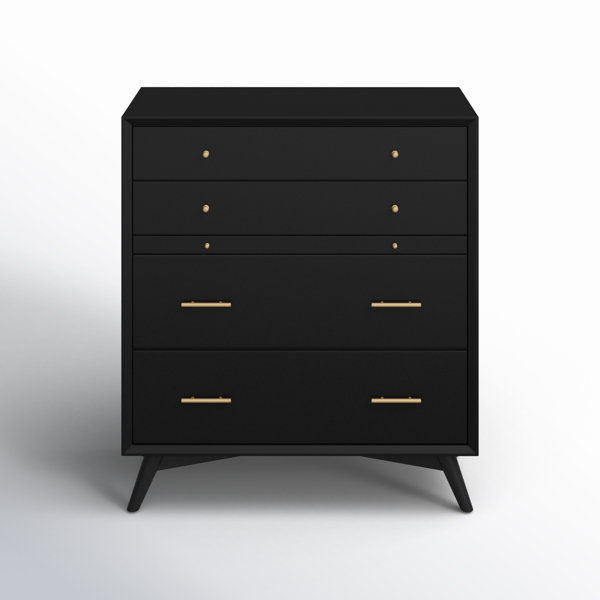 Williams 4 Drawer 38'' W Solid Wood Chest added by Saddia Patton