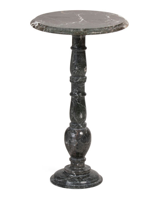 14x24 Solid Marble Shaped Base Table added by Where The Heart Is Designs