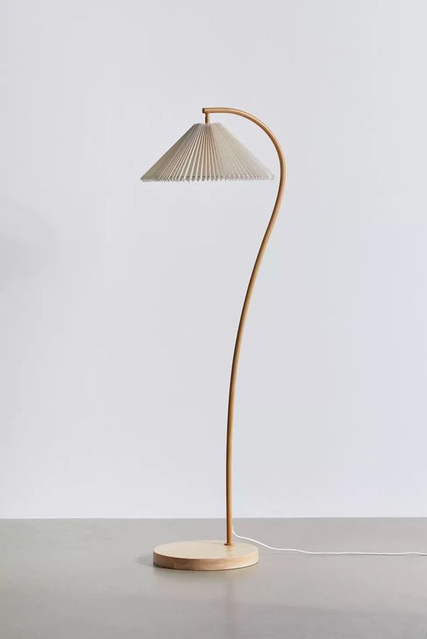 Sanna Floor Lamp | Floor lamp design, Floor lamps living room, Wooden floor lamps added by Caroline Deaton