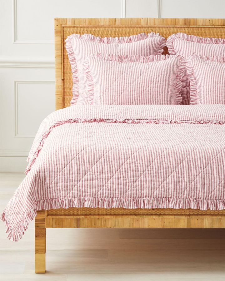 Nantucket Stripe Quilt - Red added by Jesselyn Young