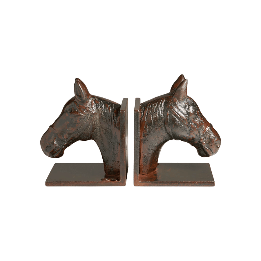 JAN BARBOGLIO HORSE TRIPLE CORONA BOOKENDS added by Where The Heart Is Designs
