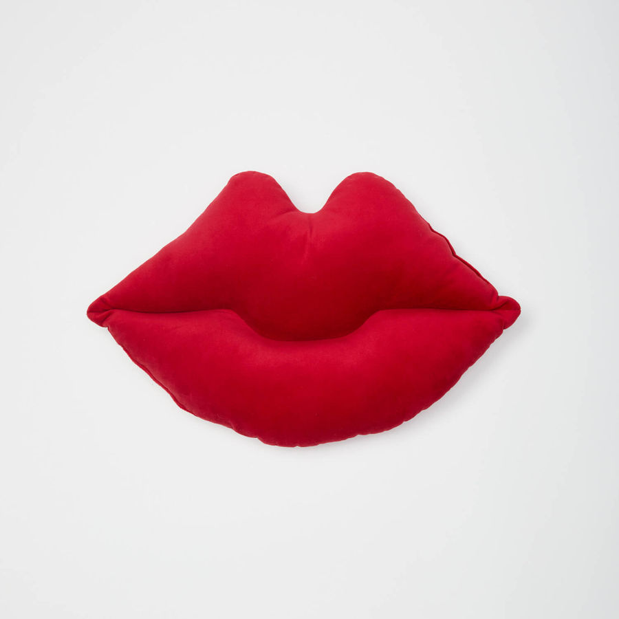 Coco Lips Shaped Pillow - Red - Dormify added by Piper Wallace