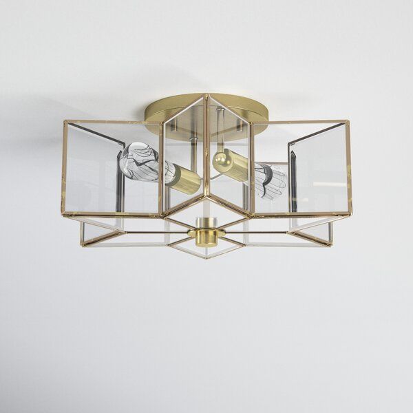 Putnam Glass Semi Flush Mount added by Kimberly Hine