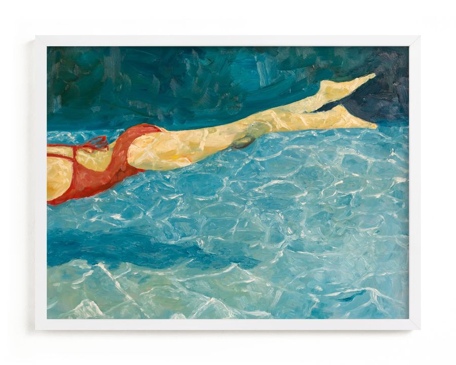 "Submerge I" - Painting Limited Edition Art Print by Debra Butler. added by Melanie Thomas