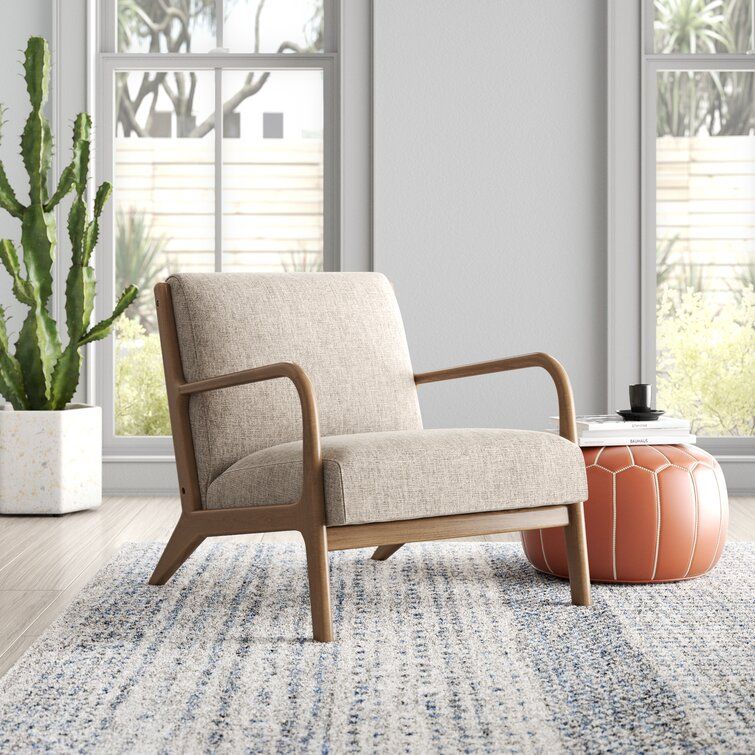 Ronaldo 27.5'' Wide Armchair added by Rescued Room Design