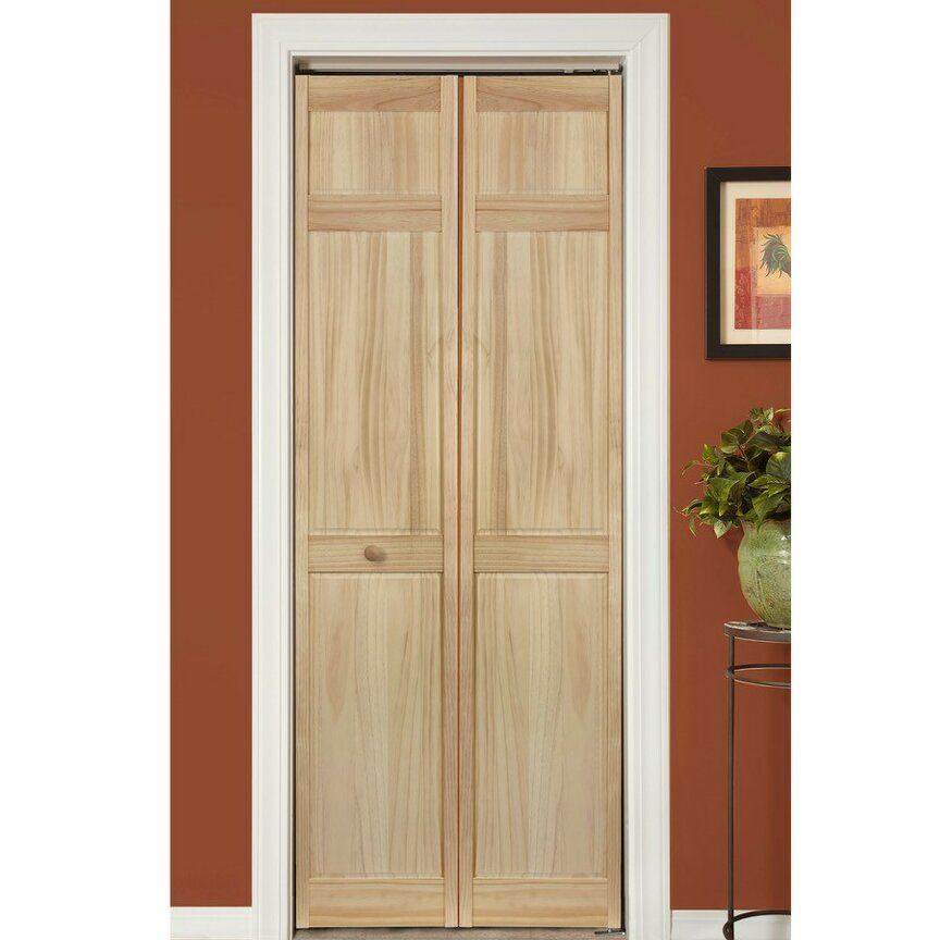 Home Fashion Technologies Paneled Wood Bi-Fold Door & Reviews | Wayfair added by Julia Byrum