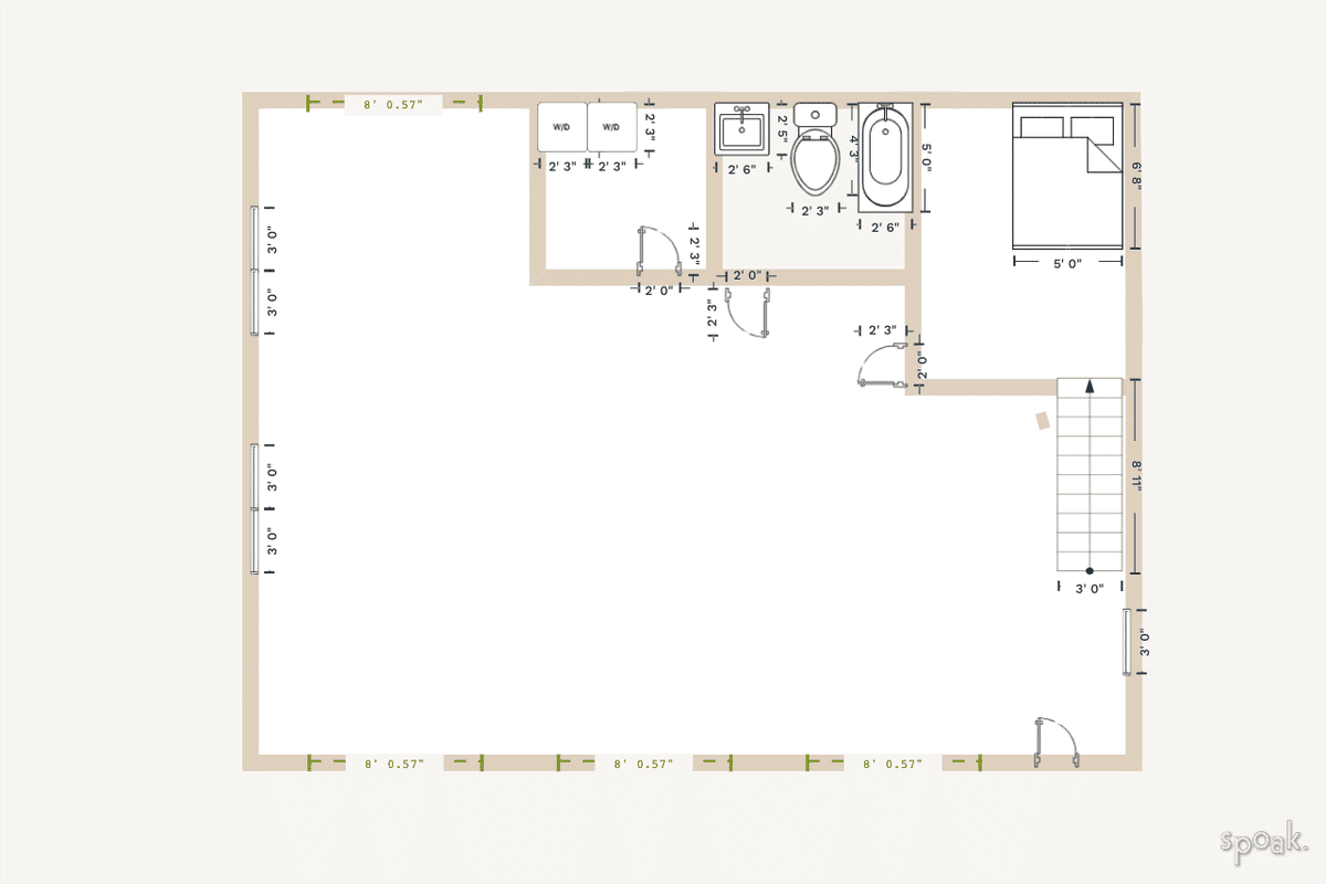 Garage Plan designed by Emily Larson