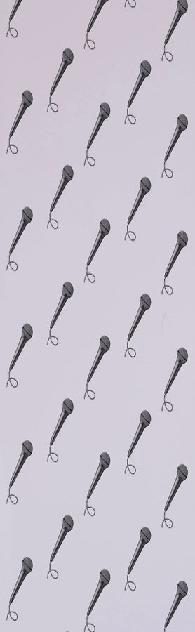 Microphone  Microphone Removable Wallpaper  Peel and Stick - Etsy added by Lauren Houston