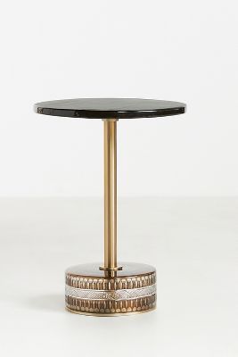 Cecile Amber Glass Side Table added by Danielle Gaspard