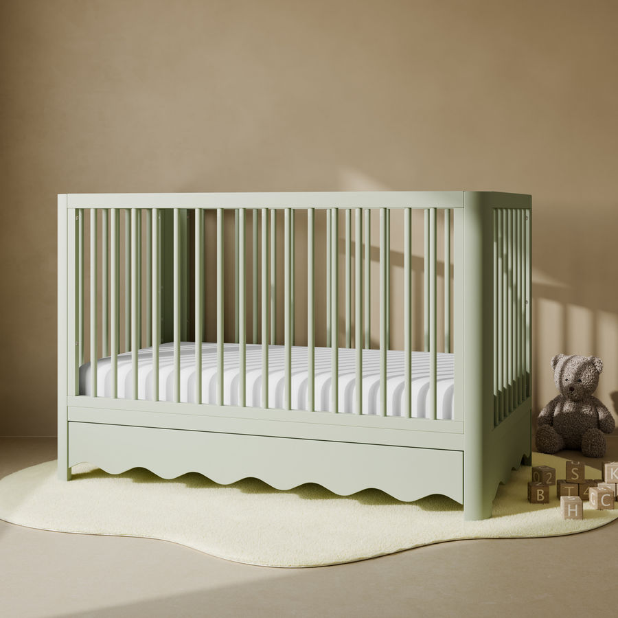 Storkcraft Casablanca Deluxe 5-In-1 Convertible Crib | Wayfair added by Leslie De Avila