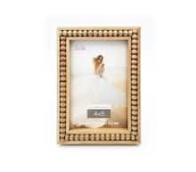 Natural Beaded 4" x 6" Frame, Expressions™ by Studio Décor® added by Katie Carpenter