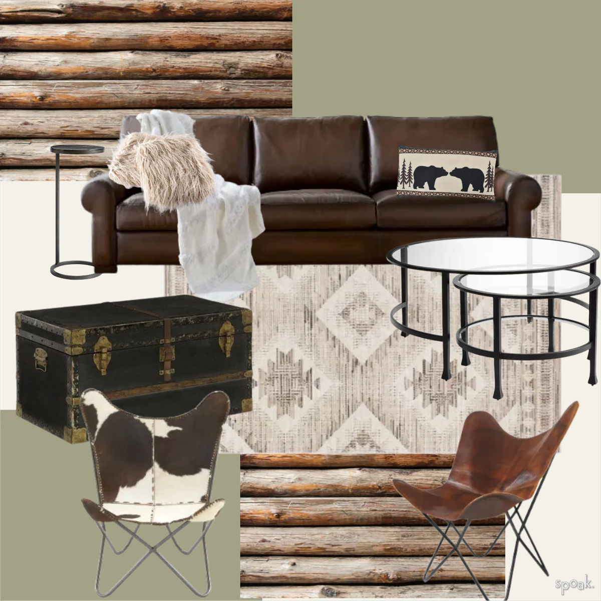 Living Room Inspiration designed by Natalie Nix