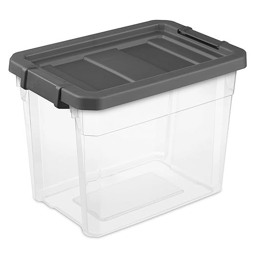 Sterilite Box Stacker Modular Clear 30QT 14733V06 added by Rachel Fedorov