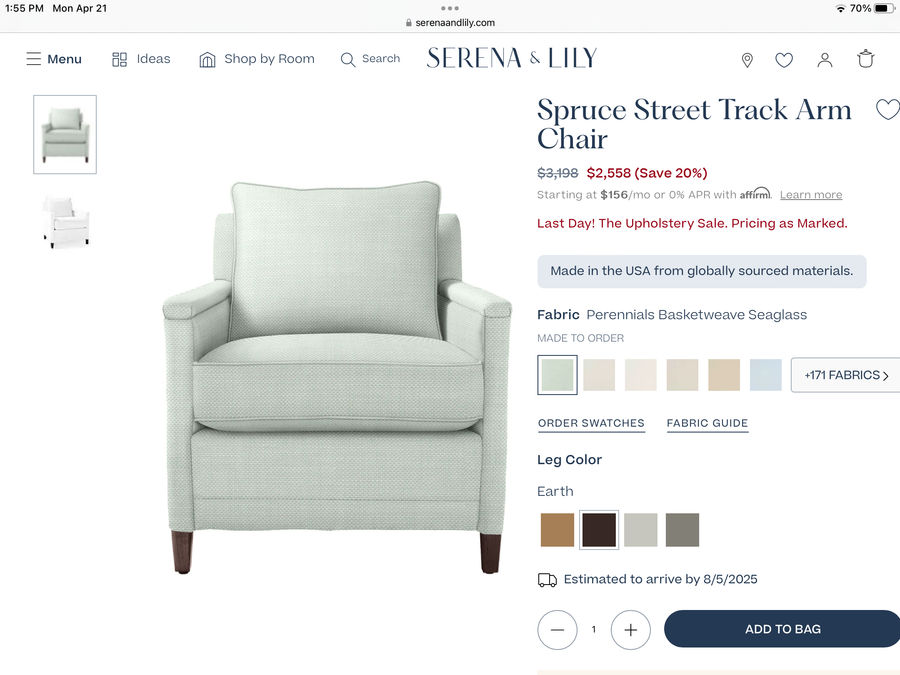 Spruce Street Chair added by Rochelle Bloom