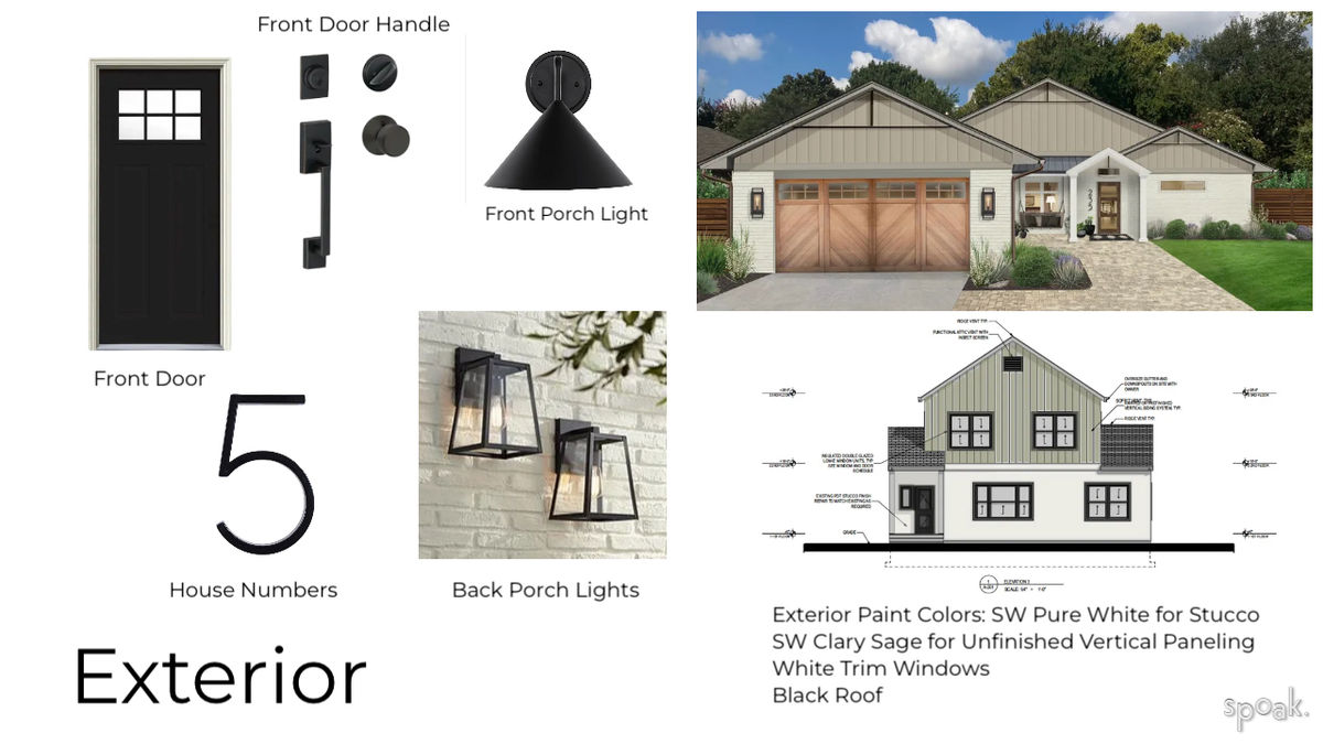 Single Story House Ideas designed by Kat Hake