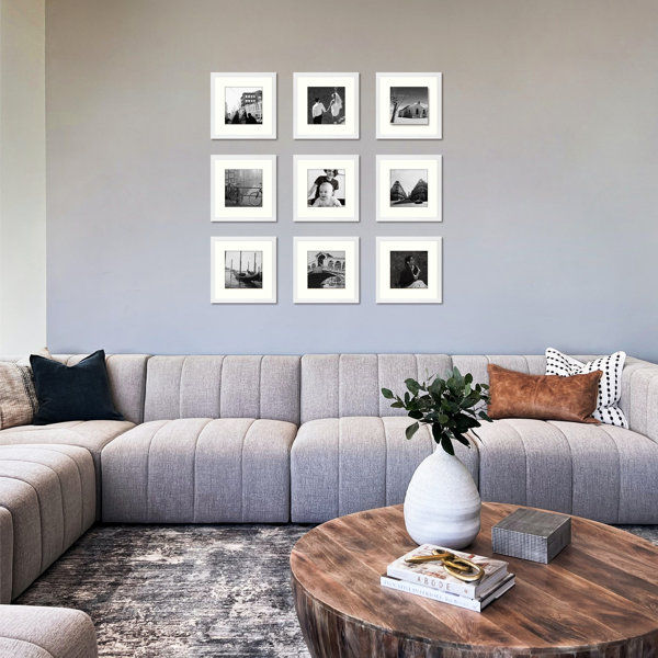 Gallery Wall frame set 12x12 for 8x8 picture frames added by Priscilla M