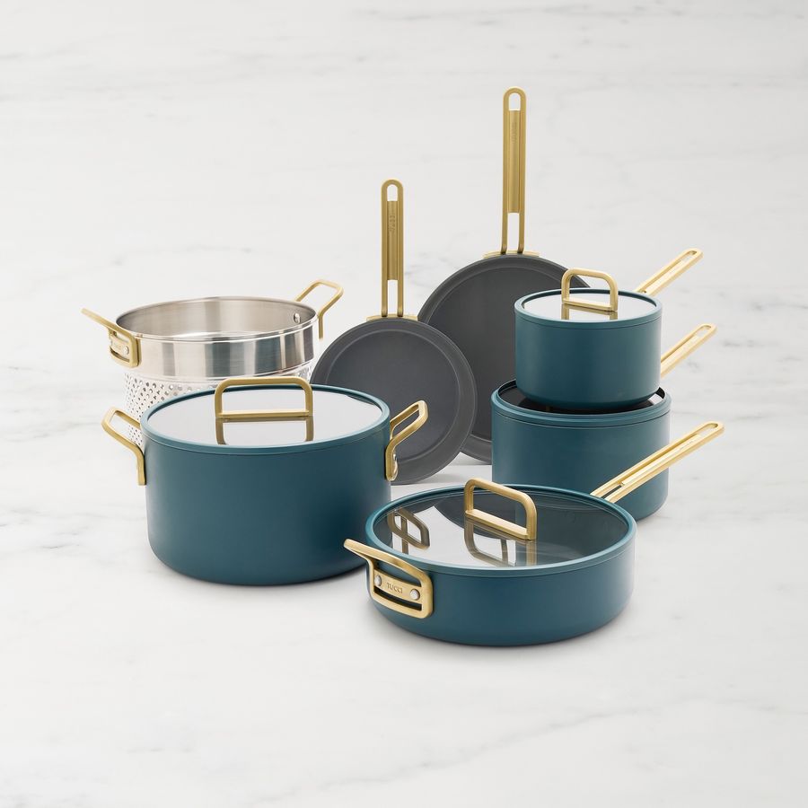 GreenPan™ Stanley Tucci™ Ceramic Nonstick 11-Piece Cookware Set added by HELEN SALGADO