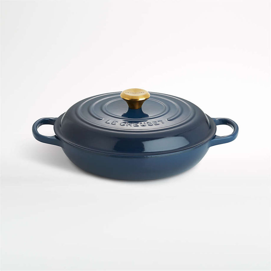 Le Creuset Signature 3.5 qt Ink Blue Braiser added by Lauren Neuenhaus